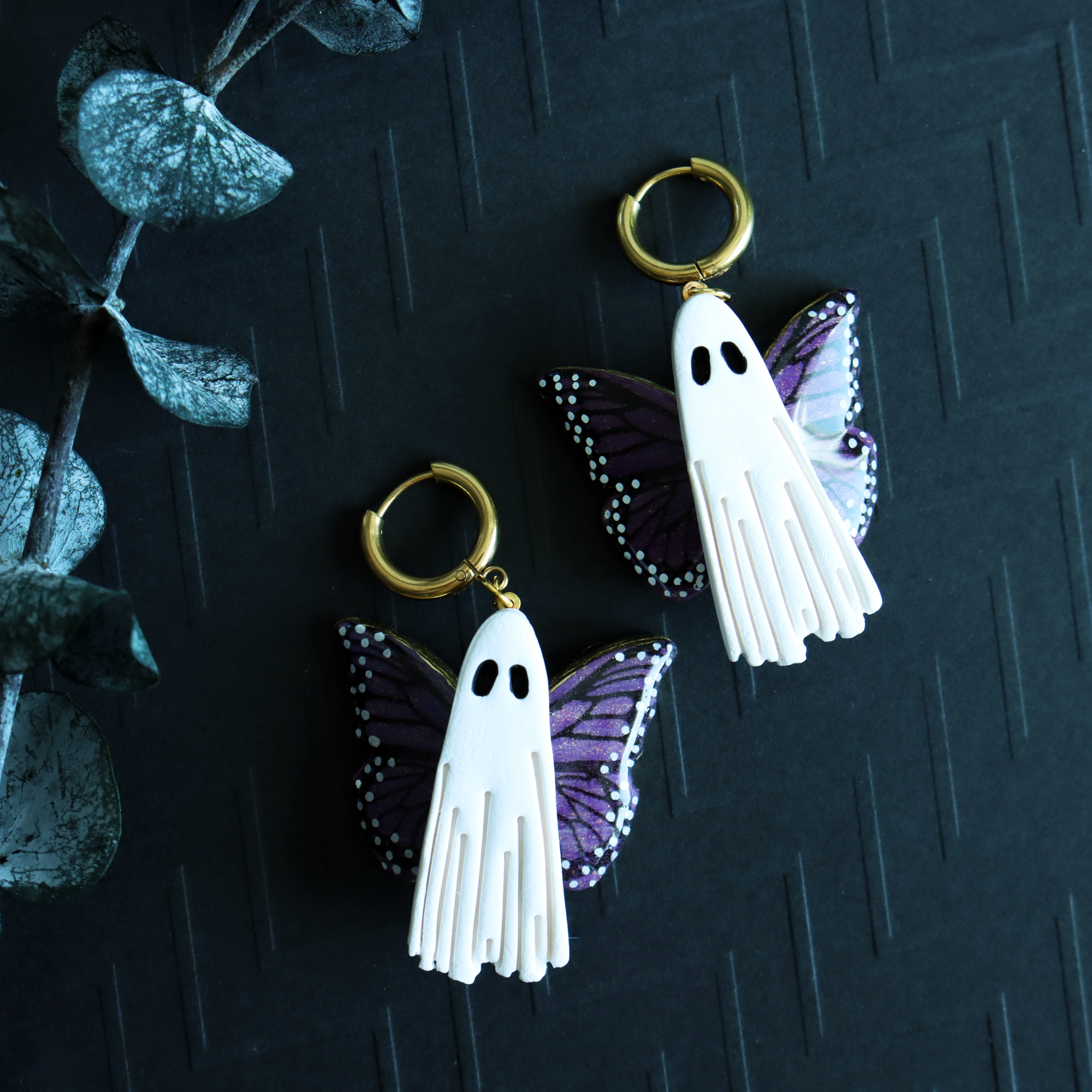 Cute Ghost Butterflies